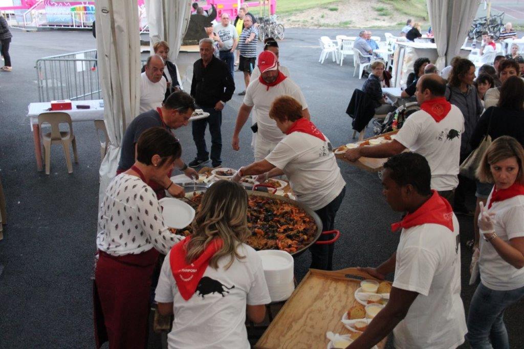 Les bénévoles au service 