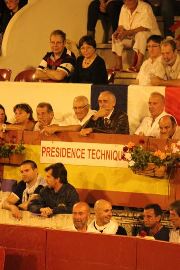 Un palco très sérieux !