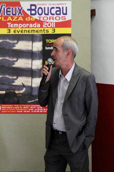 Mr Pierre FROUSTEY, Maire de Vieux Boucau